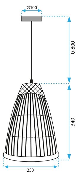 Stropna svetilka APP1329-1CP