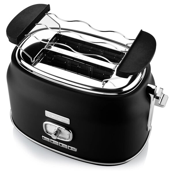 Westinghouse Retro Black 2 Slice