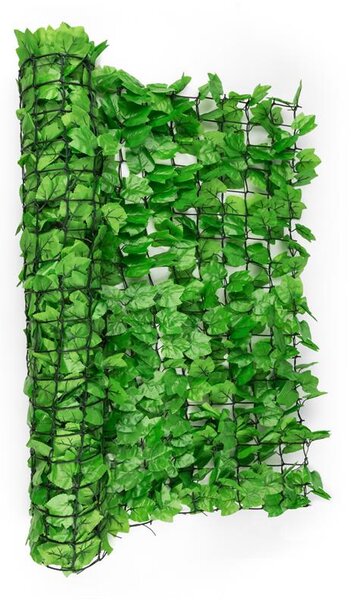 Blumfeldt FENCY BRIGHT LEAF, SVETLO ZELENA, ZAŠČITNA OGRAJA, ZASEBNOST IN ZAŠČITA PRED VETROM, 300 X 150 CM