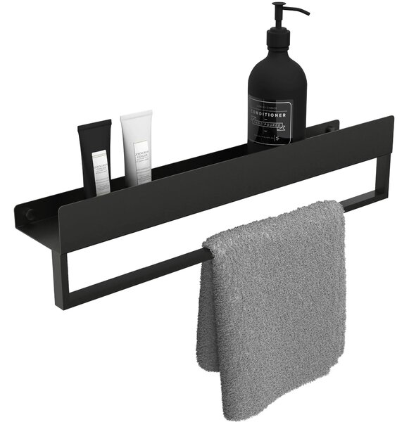 Kopalniška polica SF01 60cm black matt