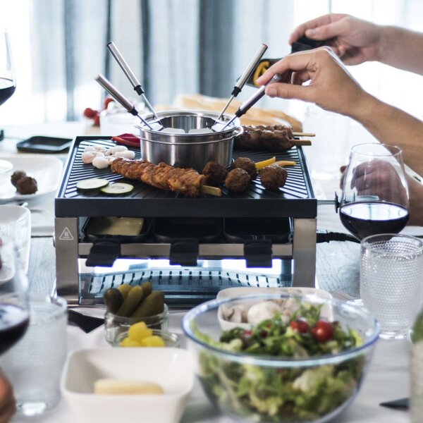 Solis Combi Grill 3 in 1 fondue žar
