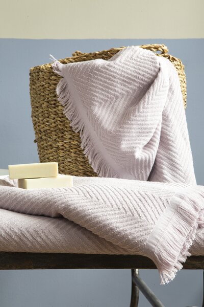 Brisača Jacquard Bamboo Andora Lavender 90x180