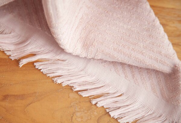 Brisača Jacquard Bamboo Andora Peach 90x180
