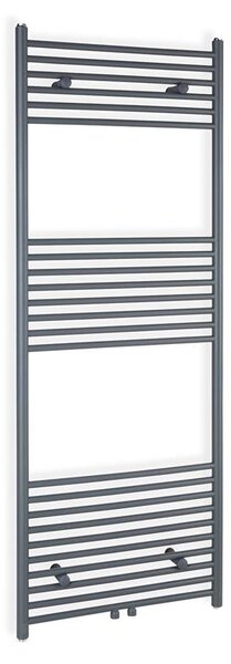 Besoa Fino 160 x 60, radiator, 644 W, Topla voda, Držalo za brisače, 1/2", 6 – 12 m², siva