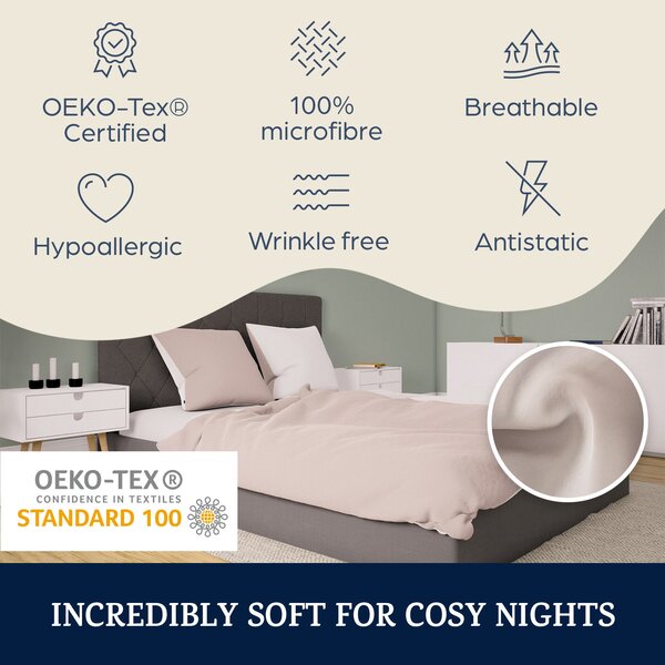 Sleepwise Soft Wonder Edition, posteljnina, 240 x 220 cm, mikrovlakna