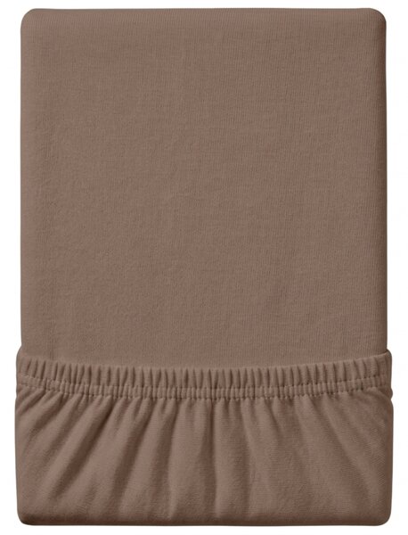 Jersey rjuha temno rjava 200 x 220 cm