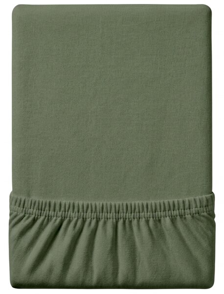 Jersey rjuha EXCLUSIVE temno zelena 90 x 200 cm