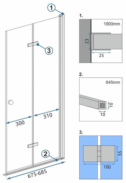 Modul ohišja FOLD N2 70