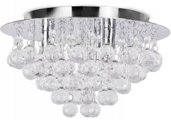 Stropna svetilka Crystal Plafond Glamour 392179