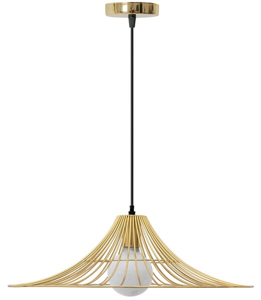 Loft Flat Circular Suspended Ceiling Lamp APP499-1CP Gold