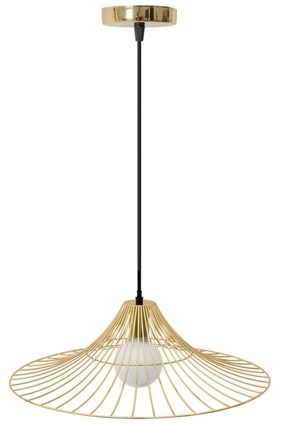 Loft Flat Circular Suspended Ceiling Lamp APP499-1CP Gold