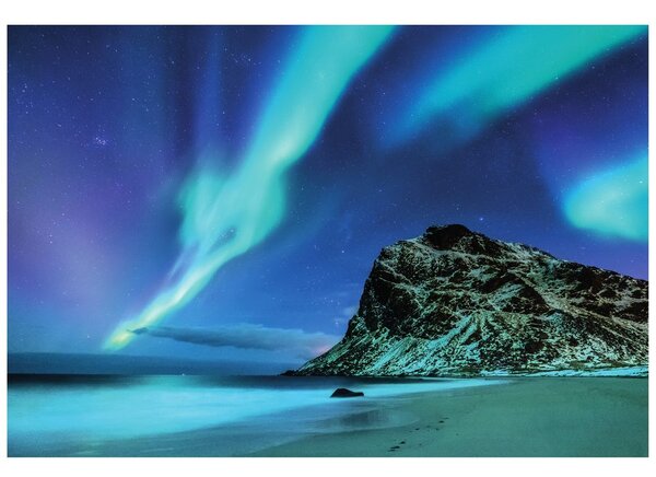 Fototapeta severni sij na Norveškem