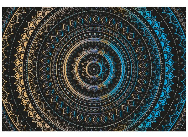 Tapeta Mandala z vzorcem sonca
