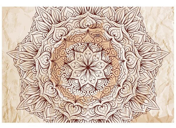 Tapeta abstraktna etno Mandala