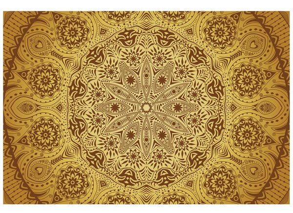 Tapeta okrasna Mandala s čipko