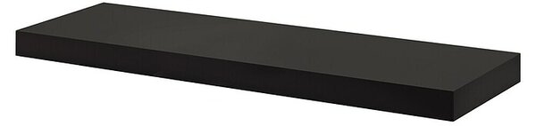 Dolle Stenska polica Big Boy (Do x Š x V: 90 x 25 x 5 cm, Črna, Nosilnost: 30 kg)