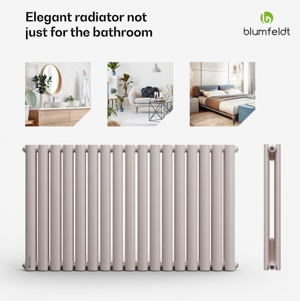 Blumfeldt Tallheo, 100 x 60, radiator, cevasti radiator, 1445 W, topla voda, 1/2