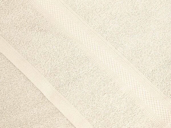 Brisača CLARYSSE ELEGANCE 60x110 cm kremna, 100% bombaž