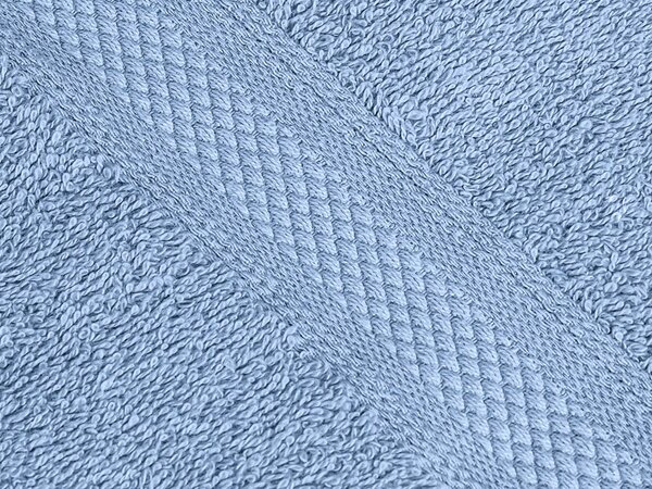 1x kopalna brisača CLARYSSE ELEGANCE 70x140 cm + 1x ročna brisača CLARYSSE 60x110 cm 100% bombaž, modra