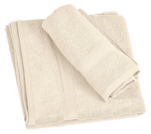Brisača CLARYSSE ELEGANCE 60x110 cm kremna, 100% bombaž