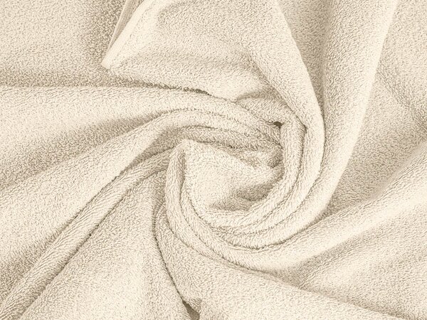 Brisača CLARYSSE ELEGANCE 60x110 cm kremna, 100% bombaž