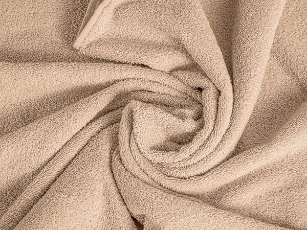 Brisača CLARYSSE ELEGANCE 70x140 cm peščena, 100% bombaž