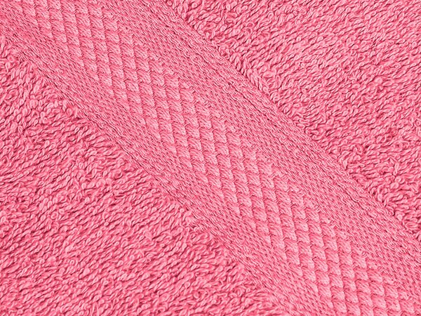 Brisača CLARYSSE ELEGANCE 60x110 cm koralna, 100% bombaž