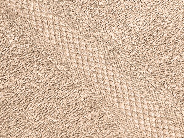 Brisača CLARYSSE ELEGANCE 70x140 cm peščena, 100% bombaž
