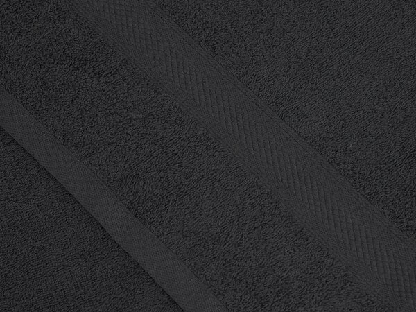 Brisača CLARYSSE ELEGANCE 60x110 cm antracitna, 100% bombaž