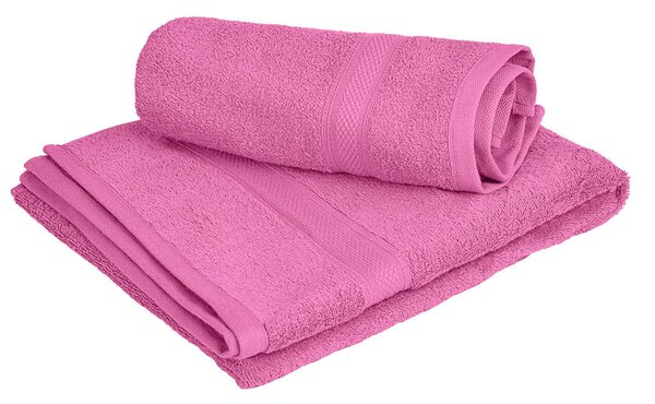 Brisača CLARYSSE ELEGANCE 60x110 cm roza, 100% bombaž