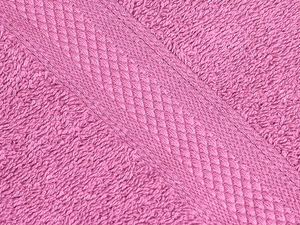 Brisača CLARYSSE ELEGANCE 60x110 cm roza, 100% bombaž