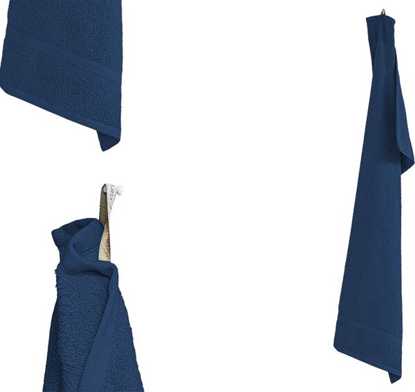 Brisača CLARYSSE ELEGANCE 60x110 cm temno modra, 100% bombaž