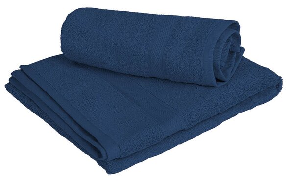 Brisača CLARYSSE ELEGANCE 60x110 cm temno modra, 100% bombaž