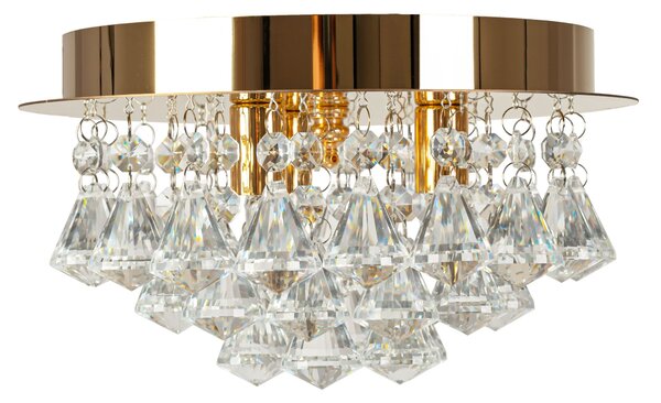 Kristalna svetilka plafond APP1038-3CP Gold