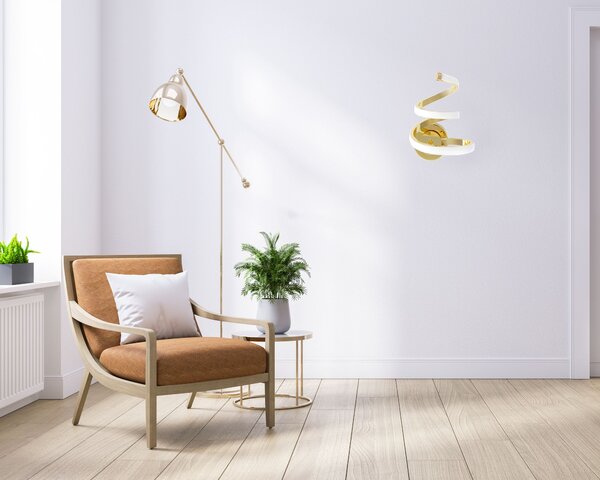 LED stenska svetilka KINKIET APP1053-W Gold