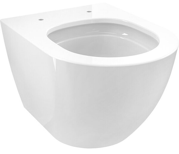 Camargue Pico Stenski WC 3.0 (Izpiranje brez roba, Brez posebne glazure, Oblika splakovanja: Globok, WC odtok: Vodoravno)