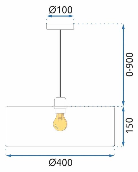 Viseča svetilka APP1016-1CP