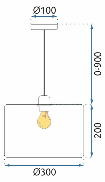 Obesna svetilka APP1015-1CP