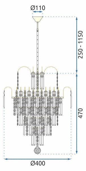 CRISTAL SUFFIT LIGHT 312358 Zlata