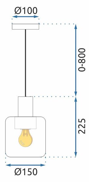 Obesna svetilka APP1011-1CP