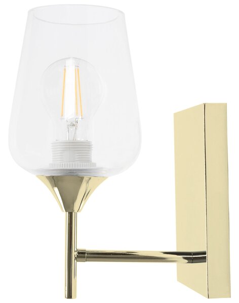 LAMPA ŚCIENNA KINKIET APP1232-1W GOLD