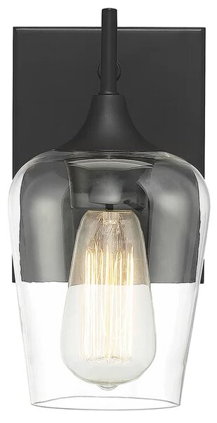 LAMPA ŚCIENNA KINKIET APP1233-1W Black