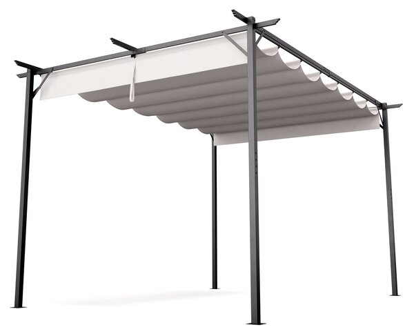 Blumfeldt Pantheon Robust pergola, 3x4 m, prašno barvano jeklo, odporno na vremenske vplive