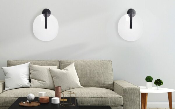 LAMPA ŚCIENNA KINKIET APP1313-W Black