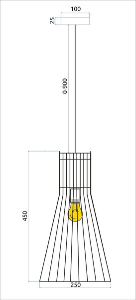 Stropna svetilka APP1350-1CP