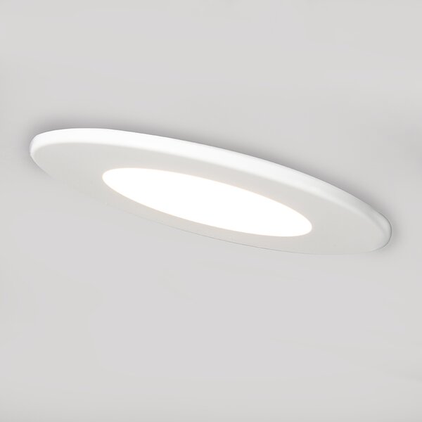 Komplet treh vgradnih reflektorjev bela z LED 3000K 4W IP65 - Blanca