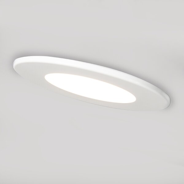 Set 3 vgradnih reflektorjev za kopalnico okroglih LED 5W belih vodotesnih - Blanca