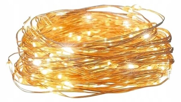 Božična svetlobna veriga 20 LED, topla bela
