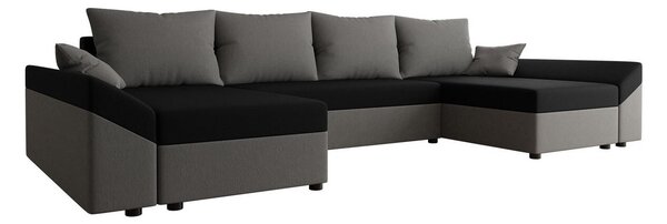 Kotna garnitura Memphis 105, Funkcija spanje, Predal, 310x145x82cm, Noge: Plastika