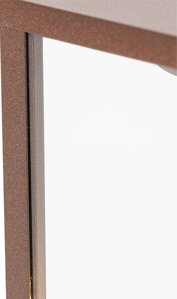 Industrijska zunanja talna svetilka rjavo-rjava 40 cm IP44 - Charlois